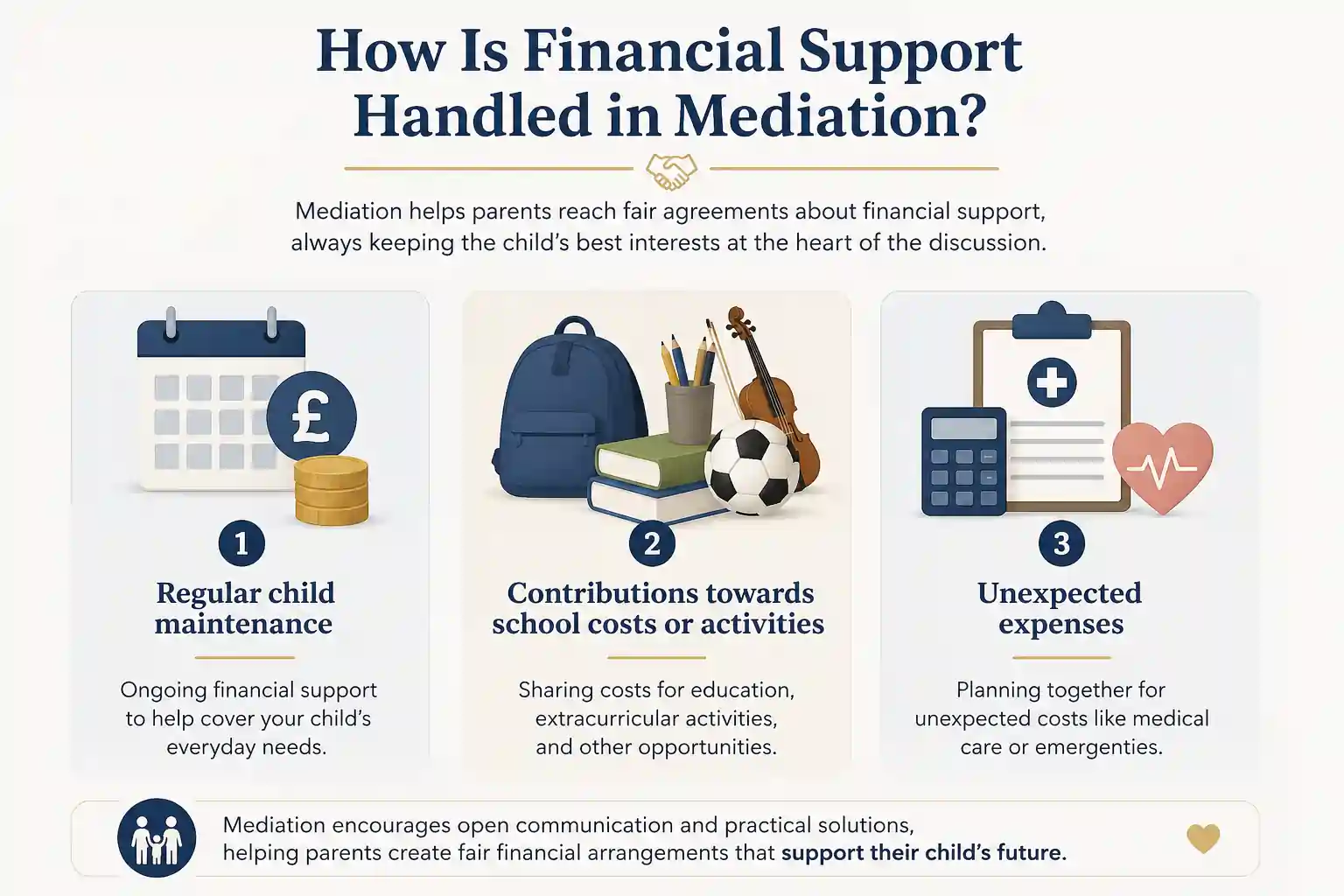 How Is Financial Support Handled in Mediation Wokingham